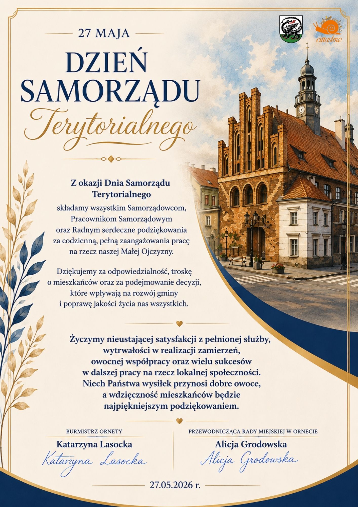 Grafika - Dzień Samorządu Terytorialnego